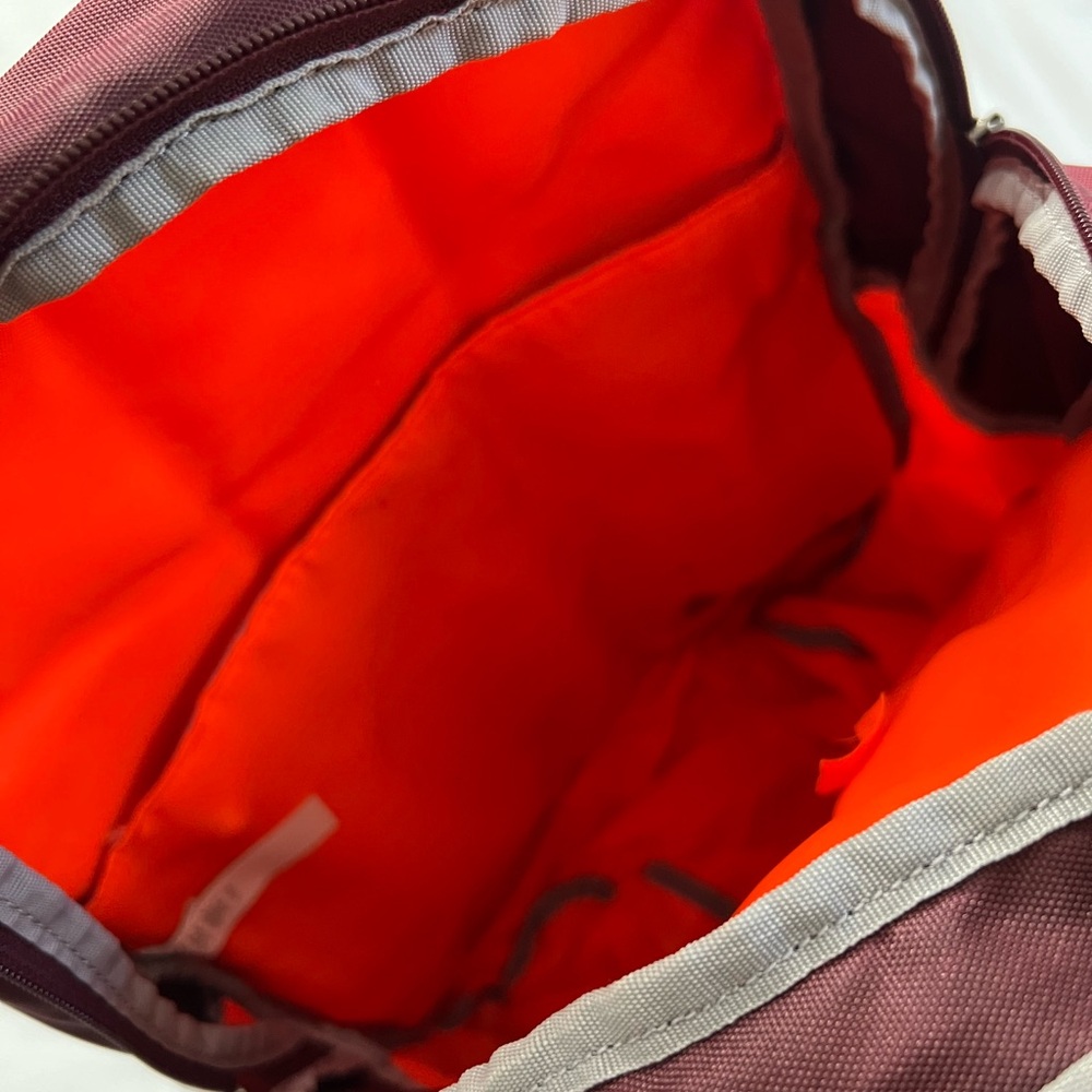 Under Armour Burgundy and Orange Backpack - Picture 3 of 6